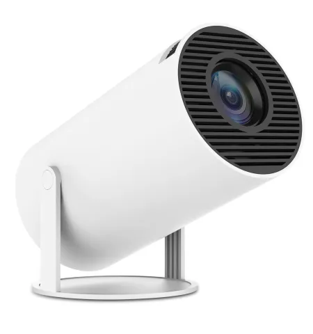 HY300 Mini Projector Android 11 WiFi6 Auto Correction Rotatable For Phone Laptop