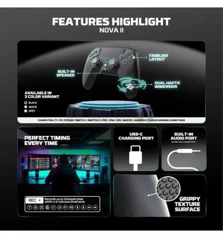 Fantech WGP16 Nova II Wireless Controller