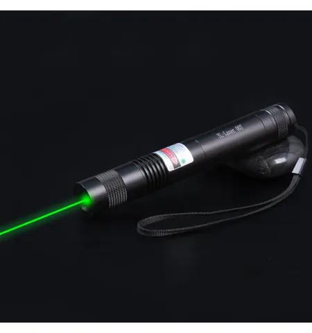 2000MW High Power 532NM Green Laser Pointer Pen Focus Adjustable With Starry Cap
