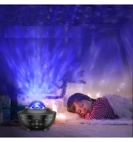 Night Light Projector 3 in 1 Galaxy Projector Star Projector w/LED Nebula Cloud