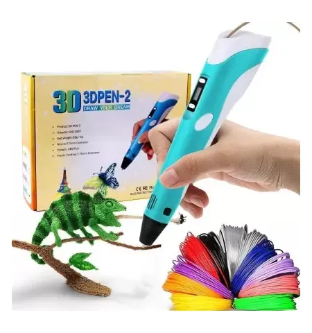 3D Pen Professional Creativity 3D Printing Pen with 3 x 1.75mm ABS/PLA Filament