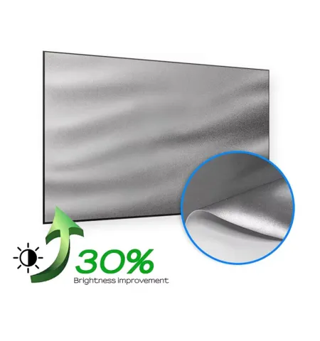 100 Inch Anti-Light Foldable Projector Screen 16:9 HD For Home, Office & Classroom