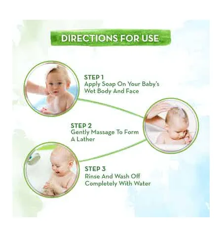 Mamaearth Milky Soft Bathing Bar For Babies With Oats, Milk & Calendula