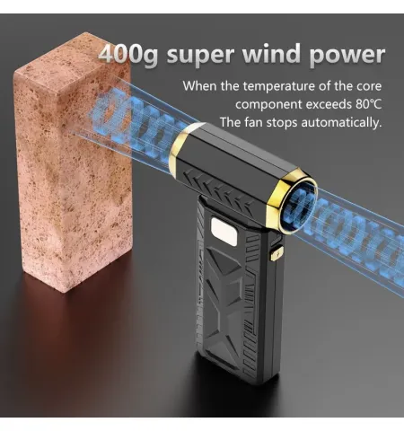 M18 Brushless Turbo Fan Jet Blower And Vacuum Violent Fan