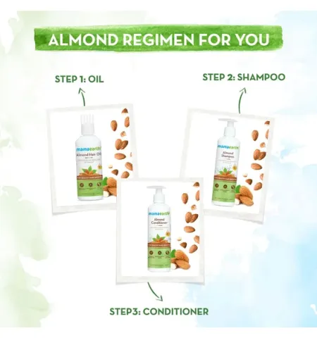 Almond Conditioner with Almond Oil & Vitamin E for Healthy Hair Growth - 250 ml