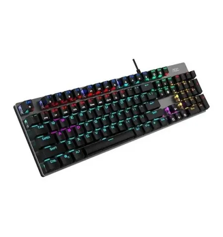 AOC GK410 Mechanical Keyboard Wired Blue Switch Red Switch Gaming Full Key