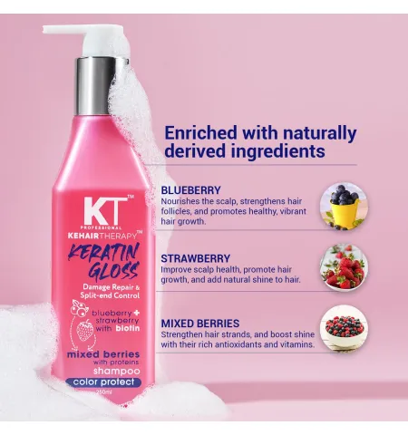 KT Keratin Gloss Shampoo 250ml