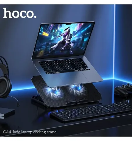 HOCO GA4 Jade Cooling Stand For 12–17 Inch Laptop