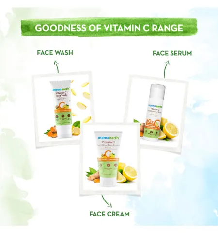 Mamaearth Vitamin C Daily Glow Face Serum