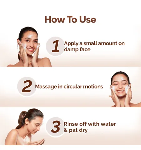 Mamaearth Rice Face Wash With Rice Water & Niacinamide for Glass Skin