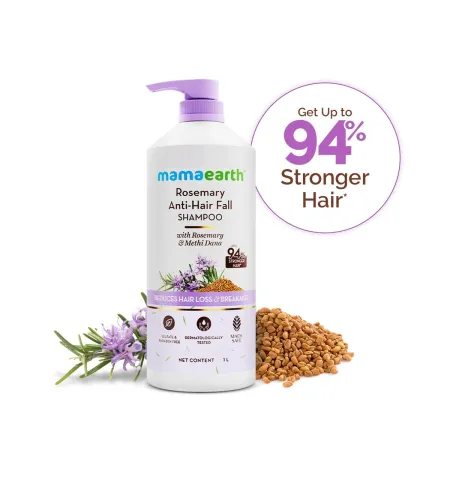 Mamaearth Rosemary Anti-Hair Fall Shampoo With Rosemary & Methi Dana
