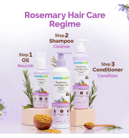 Mamaearth Rosemary Anti-Hair Fall Shampoo With Rosemary & Methi Dana