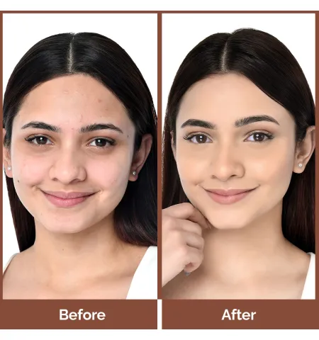 Mamaearth Glow Serum Foundation Vitamin C Mini Tube 01 Ivory Glow