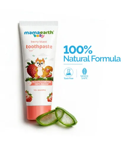 Mamaearth 100% Natural Berry Blast Kids Toothpaste