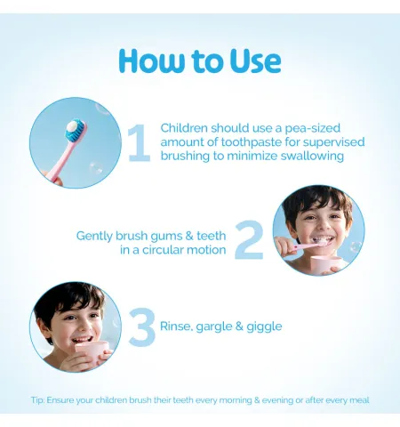 Mamaearth 100% Natural Berry Blast Kids Toothpaste