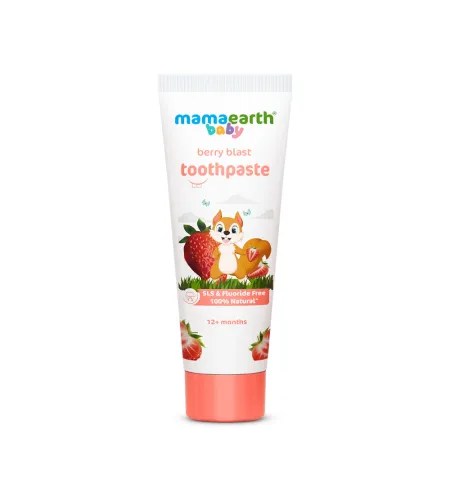 Mamaearth 100% Natural Berry Blast Kids Toothpaste