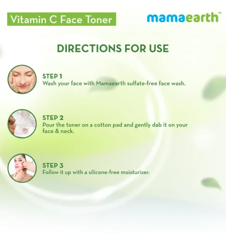 Mamaearth Vitamin C Face Toner with Witch Hazel for Pore Tightening and All Skin Types