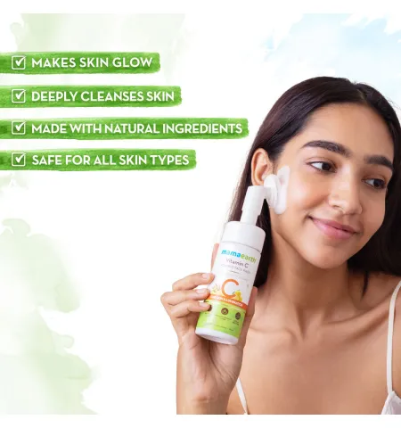 Mamaearth Vitamin C Foaming Face Wash with Vitamin C & Turmeric