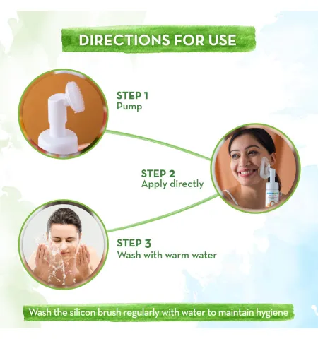 Mamaearth Vitamin C Foaming Face Wash with Vitamin C & Turmeric