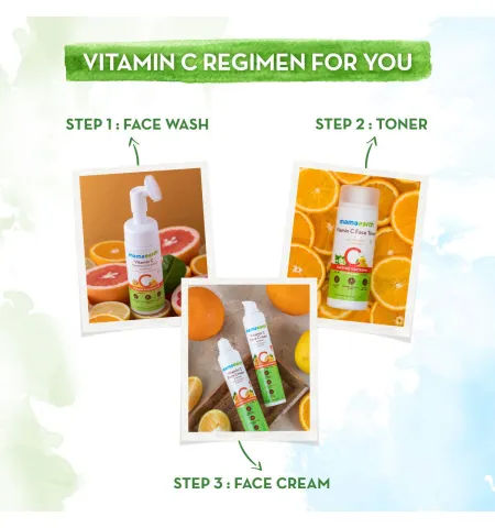 Mamaearth Vitamin C Foaming Face Wash with Vitamin C & Turmeric