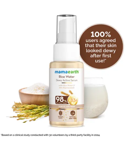 Mamaearth Rice Water Dewy Active Serum