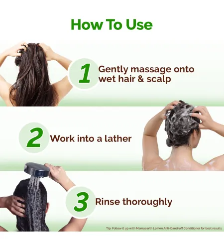 Mamaearth Lemon Anti-Dandruff Shampoo