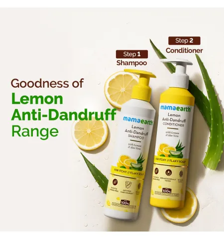Mamaearth Lemon Anti-Dandruff Shampoo