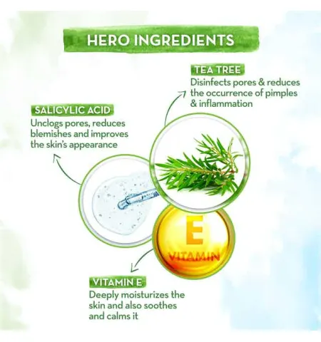 Mamaearth Tea Tree Oil-Free Moisturizer For Face For Oily Skin With Tea Tree & Salicylic Acid