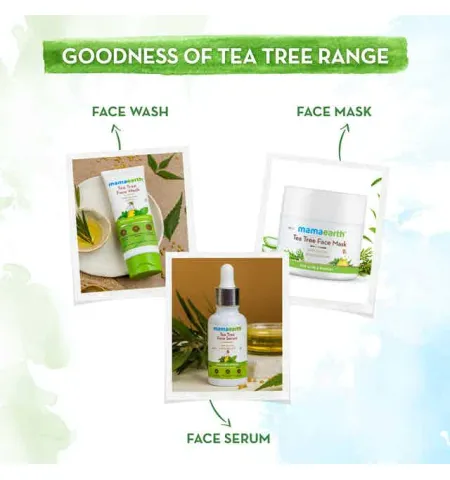 Mamaearth Tea Tree Oil-Free Moisturizer For Face For Oily Skin With Tea Tree & Salicylic Acid