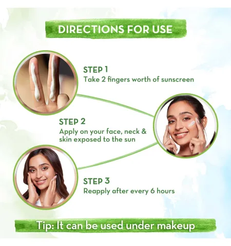 Mamaearth Rice Water Dewy Sunscreen SPF 50 for Tan Protection