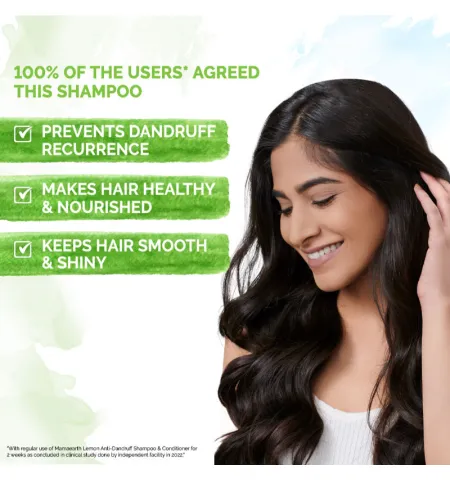 Mamaearth Lemon Anti Dandruff Shampoo With Lemon & Ginger For Itchy & Flaky Scalp