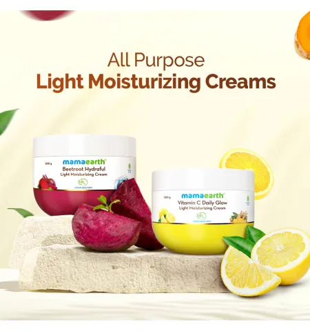 Mamaearth Vitamin C Daily Glow Light Moisturizing Cream