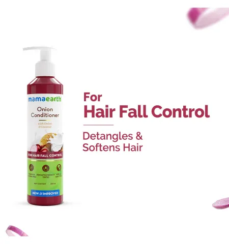 Mamaearth Onion Conditioner For Hair Fall Control With Onion & Coconut
