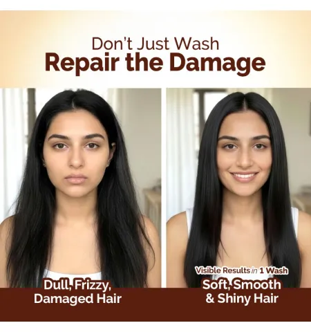 Mamaearth Flaxseed Damage Repair Shampoo