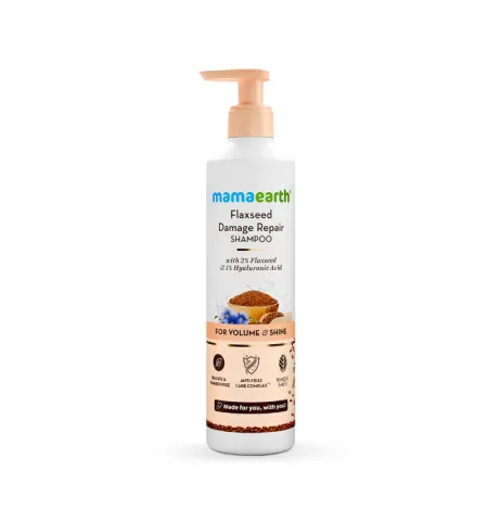 Mamaearth Flaxseed Damage Repair Shampoo