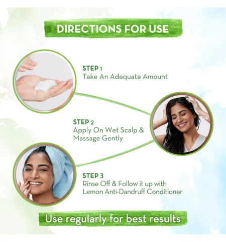 Mamaearth Lemon Anti-Dandruff Shampoo