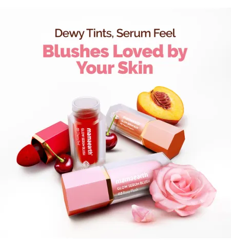 Mamaearth Glow Serum Blush - Rosy Flush