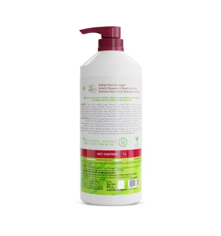 Mamaearth Onion Shampoo for Anti Hair Fall & Hair Growth with Onion Oil & Plant Keratin 1 Ltr