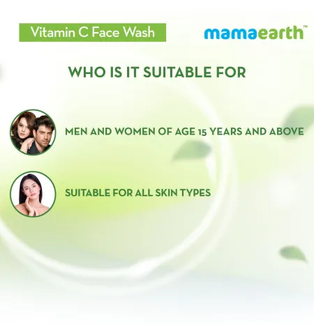 Mamaearth Vitamin C Face Wash with Vitamin C and Turmeric for Skin Illumination