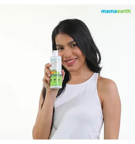 Mamaearth BhringAmla Hair Oil with Bhringraj & Amla for Intense Hair Treatment