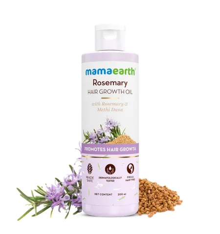 Mamaearth Rosemary Hair Growth Oil With Rosemary & Methi Dana