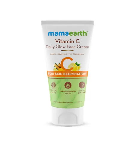 Mamaearth Vitamin C Daily Glow Face Cream With Vitamin C & Turmeric