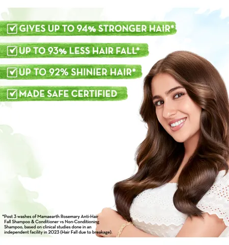 Mamaearth Rosemary Anti-Hair Fall Shampoo With Rosemary & Methi Dana