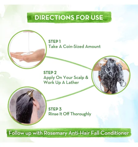 Mamaearth Rosemary Anti-Hair Fall Shampoo With Rosemary & Methi Dana