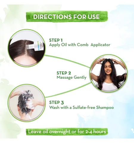 Mamaearth BhringAmla Hair Oil with Bhringraj & Amla for Intense Hair Treatment
