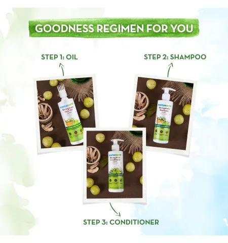 Mamaearth BhringAmla Hair Oil with Bhringraj & Amla for Intense Hair Treatment