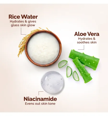 Mamaearth Rice Oil-Free Face Moisturizer For Oily Skin