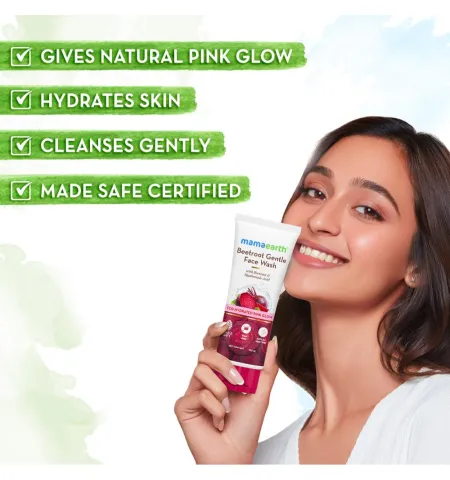 Mamaearth Beetroot Gentle Face Wash