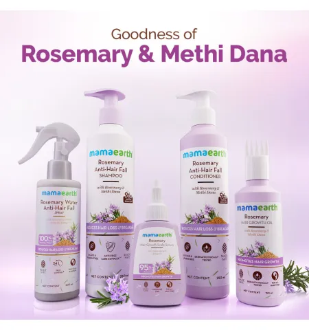 Mamaearth Rosemary Anti-Hair Fall Shampoo With Rosemary & Methi Dana