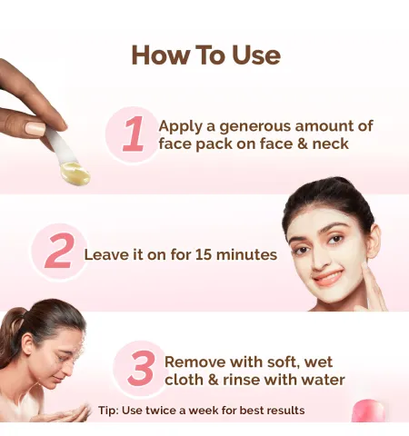 Mamaearth Multani Mitti Oil Balance Face Pack Controls Oil, Minimizes Pores & Gives Radiant Skin